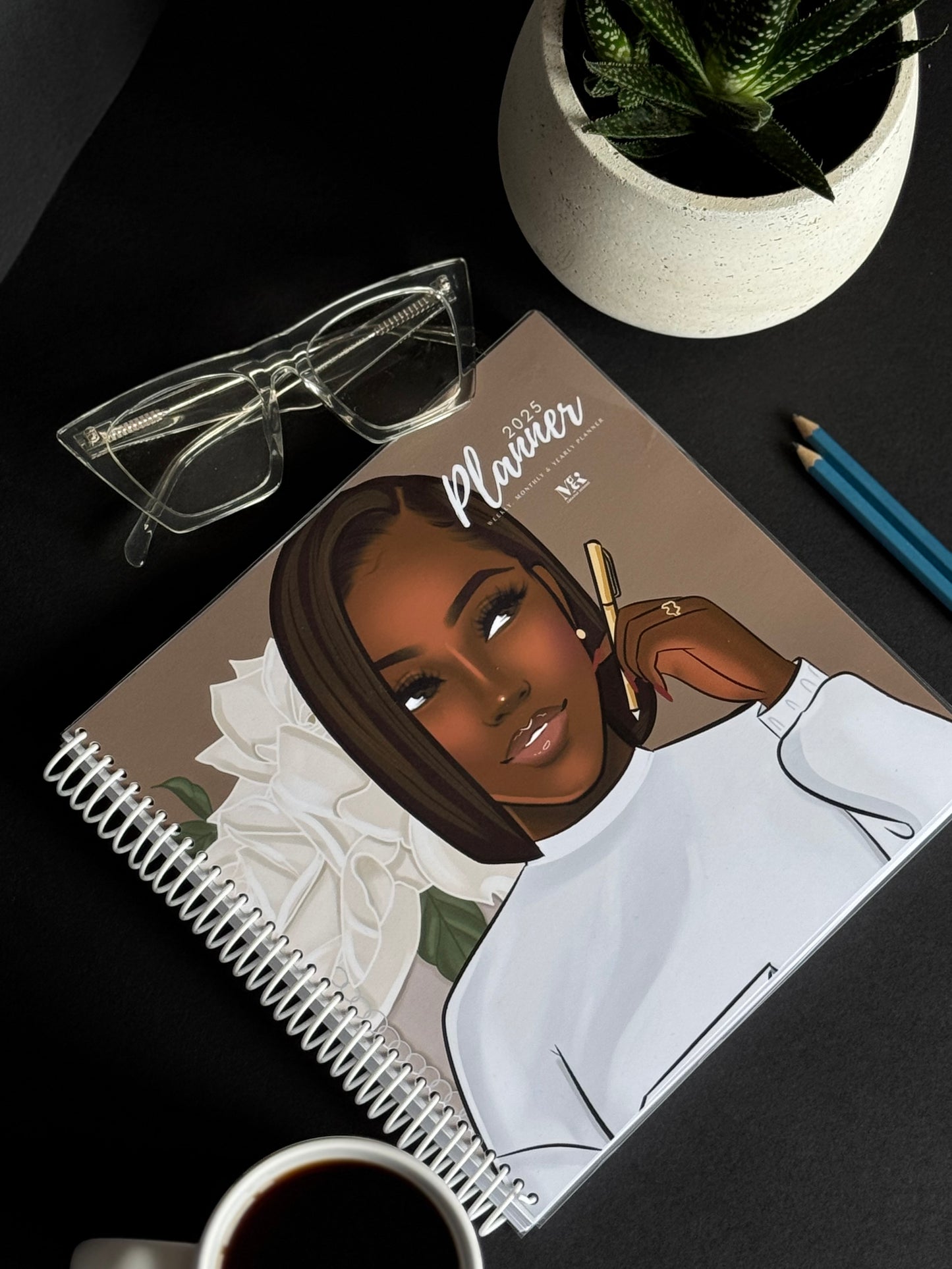 2025 Daily, Weekly & Monthly Planner