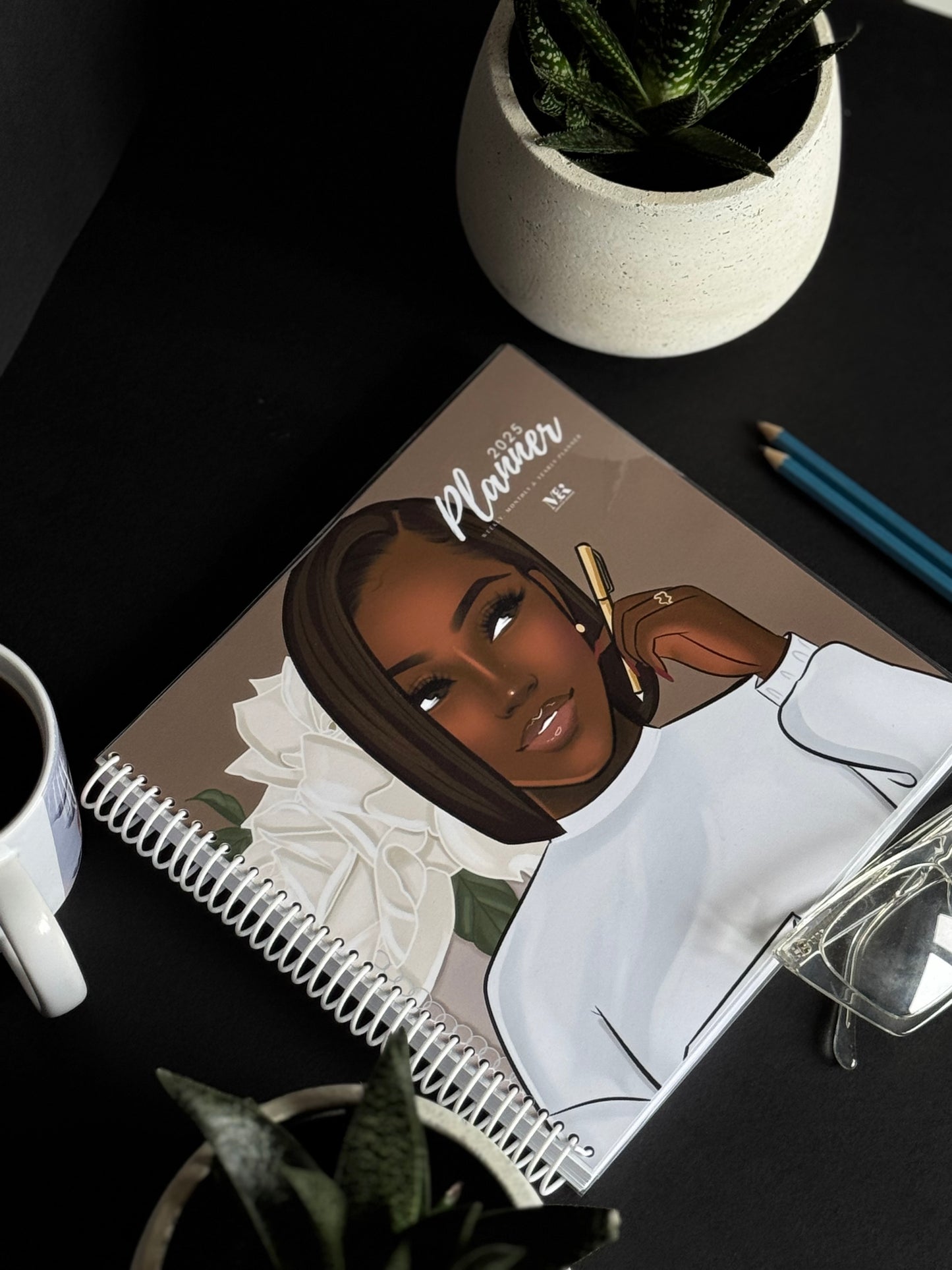 2025 Daily, Weekly & Monthly Planner