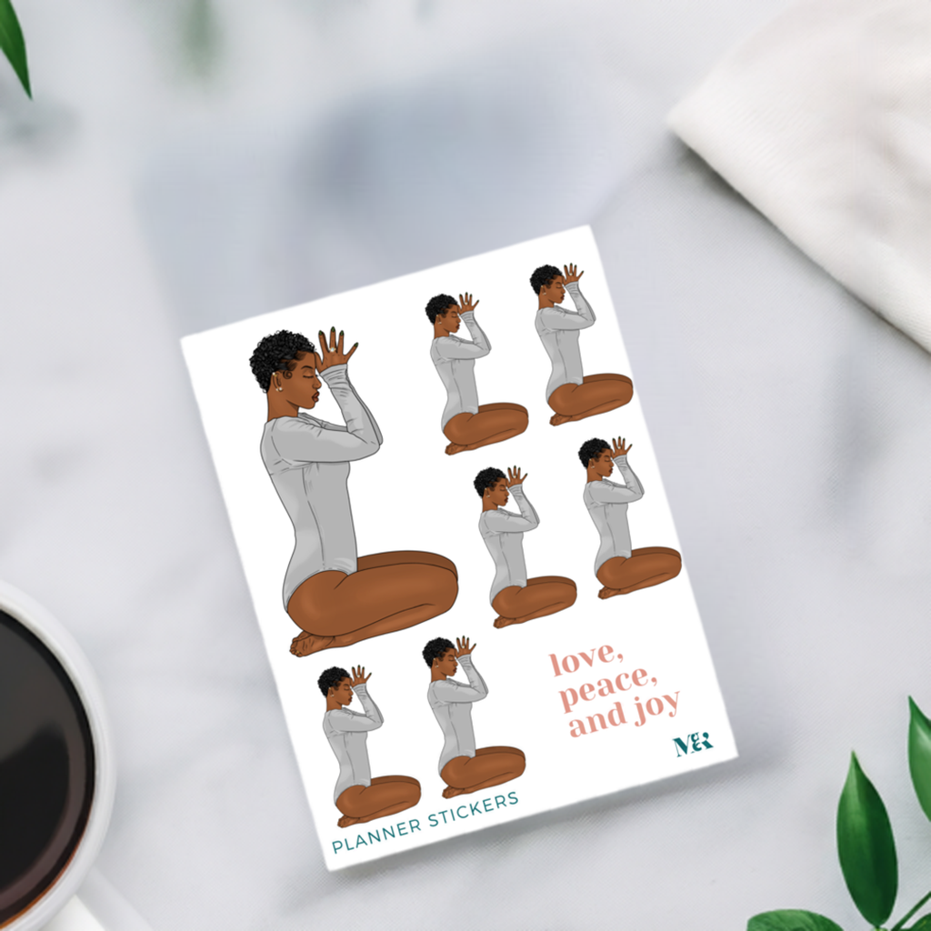 Meditate Stickers Vol.0003