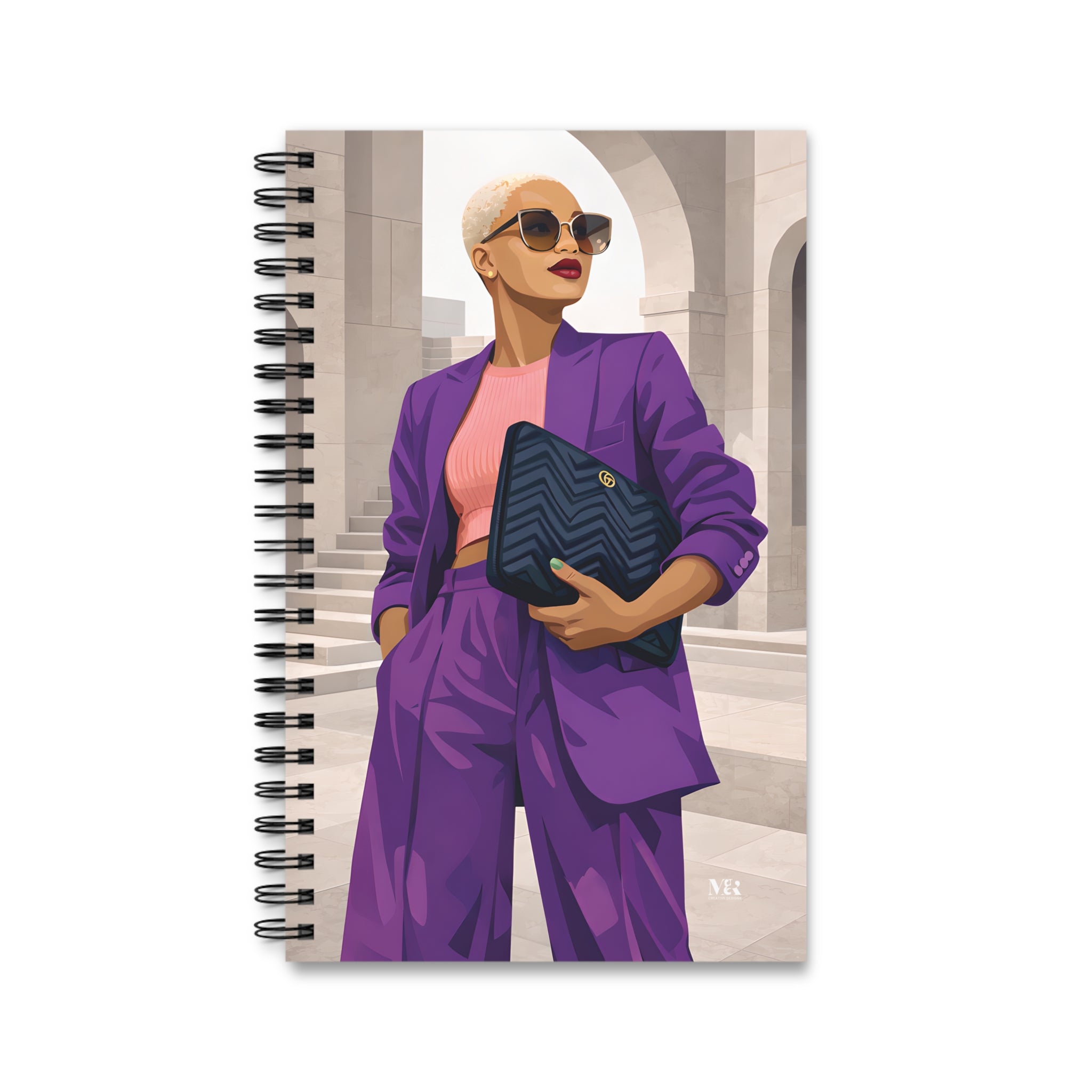 Lady in Purple Journal
