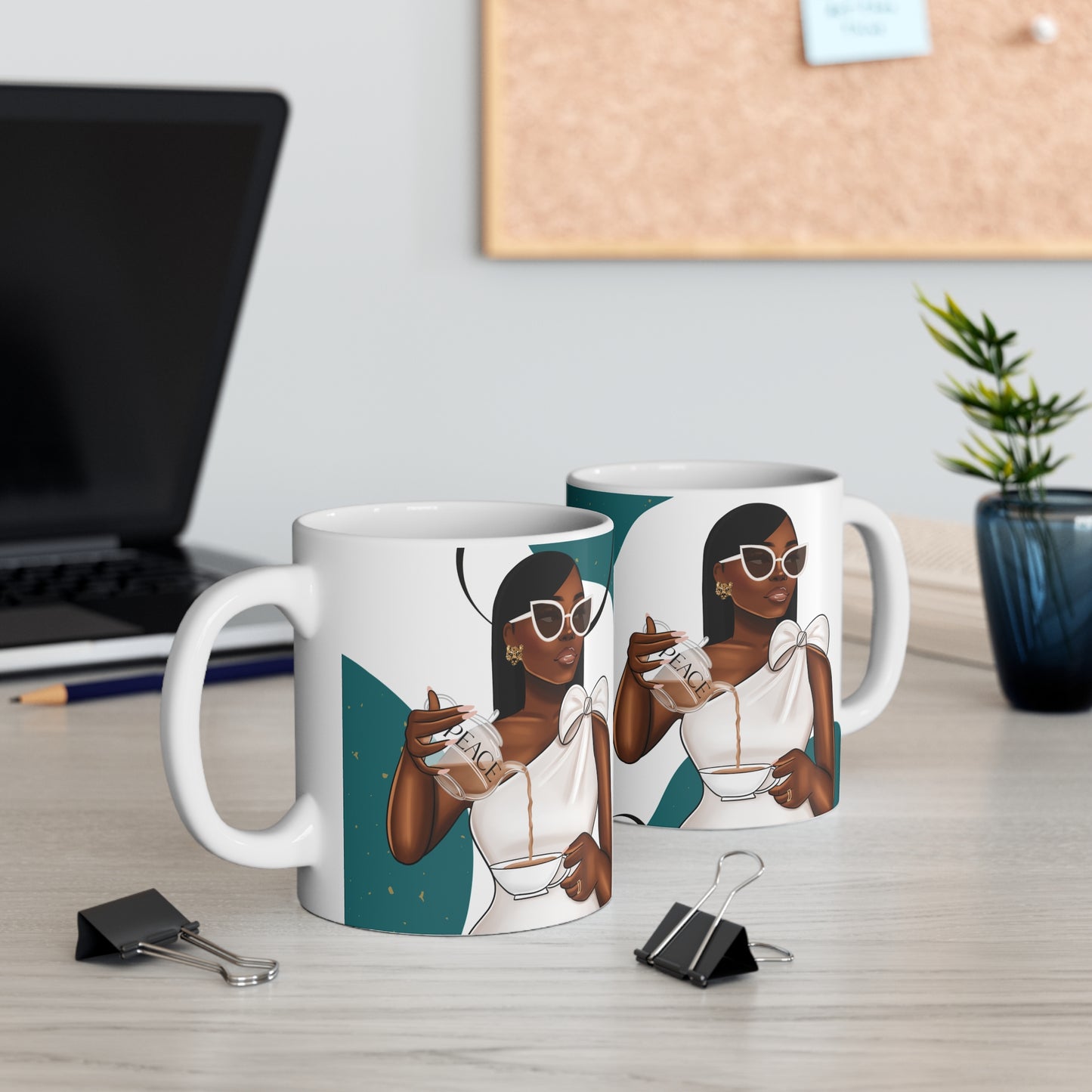 Pouring Peace Mug