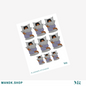 Woman Stickers Vol.53