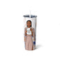 Black Woman 20oz Travel Tumbler