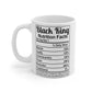 Black Queen and King Coffee Mug