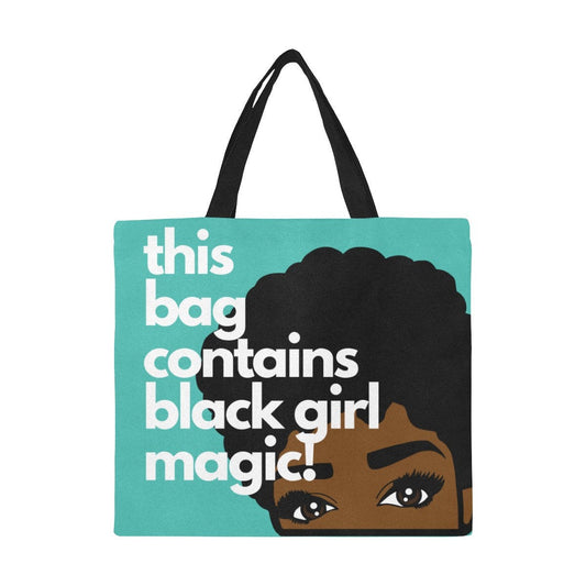 Black Girl Magic Canvas Bag