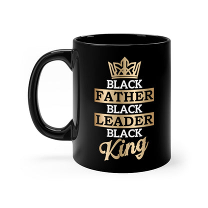 Black Father Coffee Mug